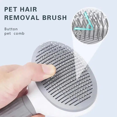 Self-Cleaning Pet Hair Brush - Poochi Paws