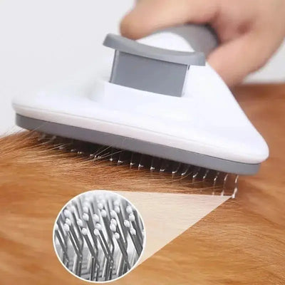 Self-Cleaning Pet Hair Brush - Poochi Paws