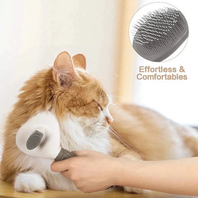 Self - Cleaning Pet Hair Brush - Poochi Paws