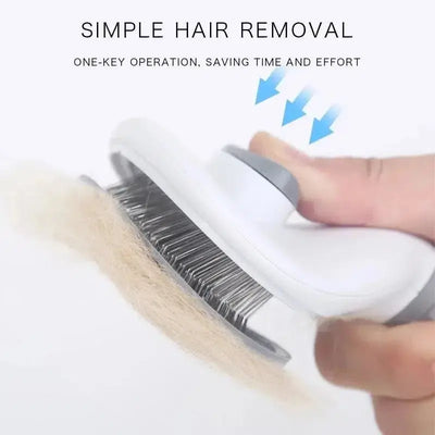 Self-Cleaning Pet Hair Brush - Poochi Paws