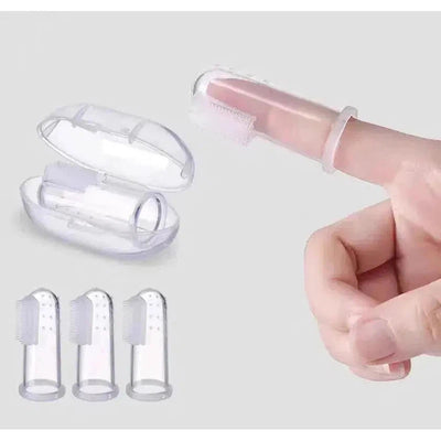 Silicone Pet Finger Toothbrush - Poochi Paws