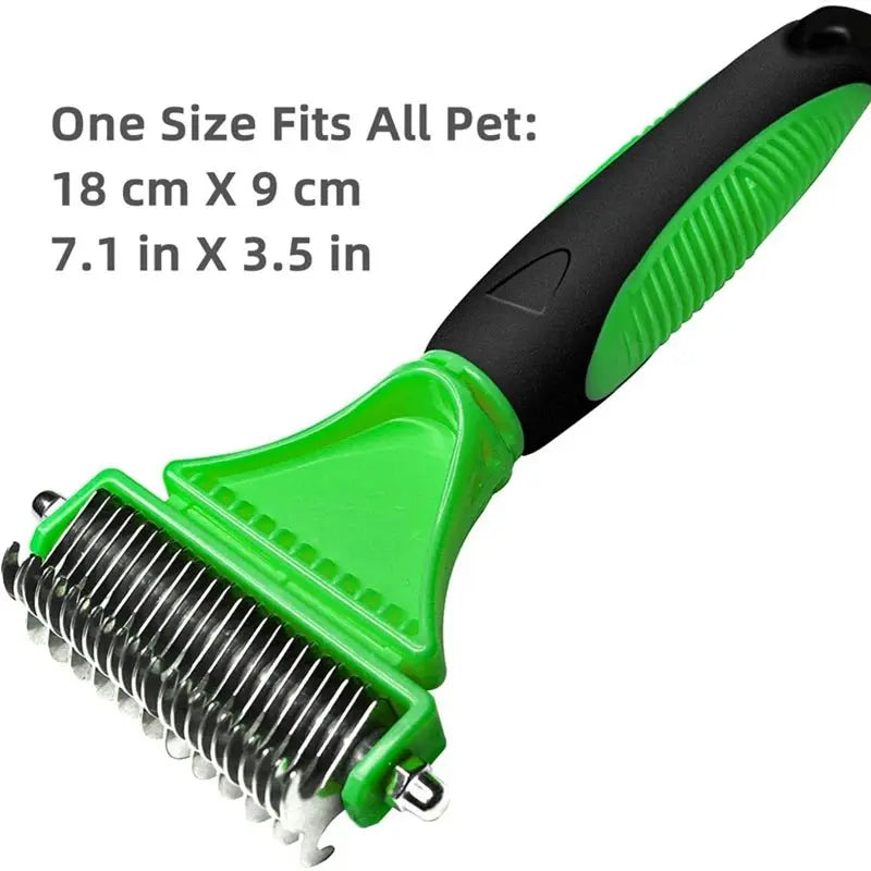 Stainless Steel Pet Grooming Brush - Poochi Paws