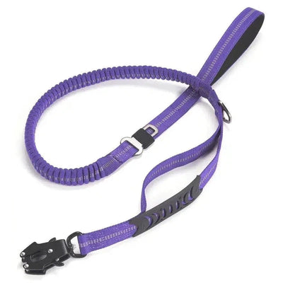 Tactical Bungee Dog Leash - Poochi Paws
