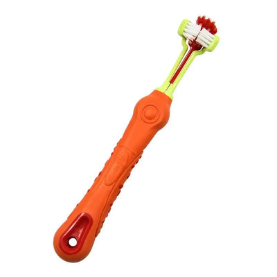 Three-Sided Pet Toothbrush - Poochi Paws