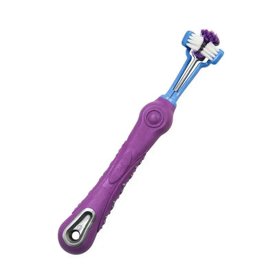 Three-Sided Pet Toothbrush - Poochi Paws
