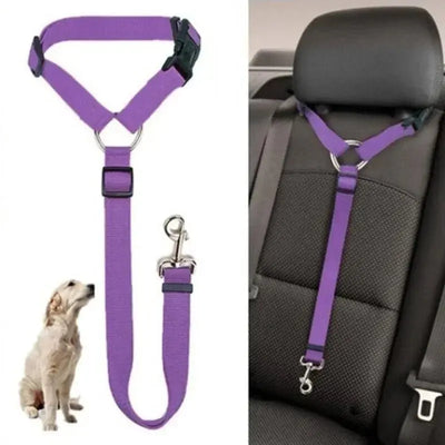 Two-in-One Pet Car Seatbelt - Poochi Paws